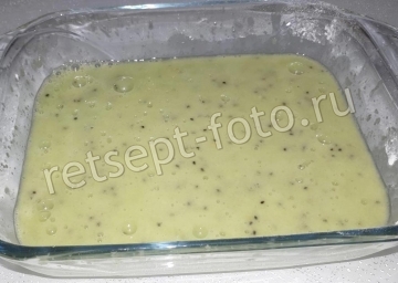 Мягкое печенье с начинкой из киви