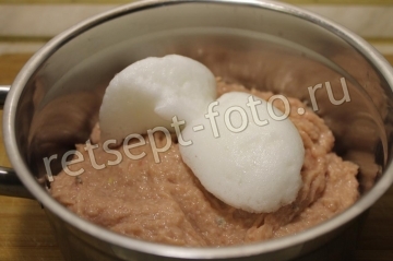 Мясное суфле из индейки для детей от 2-х лет