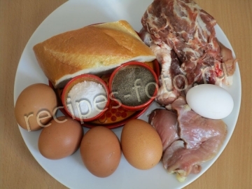 Мясной рулет из фарша с яйцом в духовке: рецепт с фото