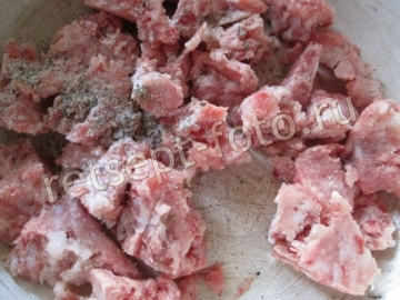Мясные блины из фарша