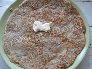 Мясные блины из фарша