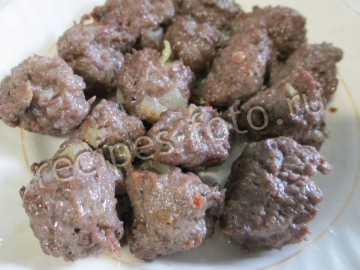 Мясные шарики во фритюре