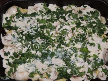 Мясо по-французски в духовке с картошкой