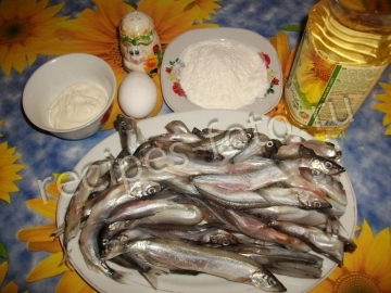 Мойва жареная в кляре на сковороде