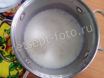 Молочное желе с какао для детей 2 года