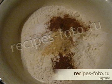 Морковный кекс с корицей и имбирем