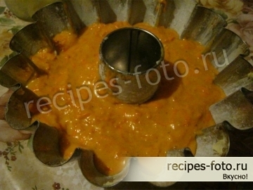 Морковный кекс с корицей и имбирем