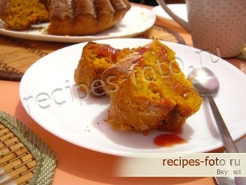 Морковный кекс с корицей и имбирем