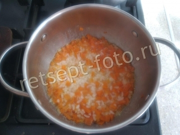 Морковный суп-пюре с рисом для ребенка 10 месяцев
