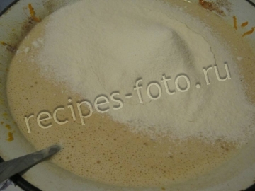 Морковный торт со сметаной