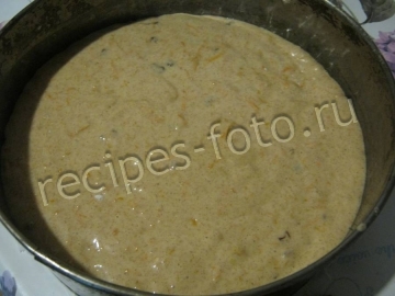 Морковный торт со сметаной