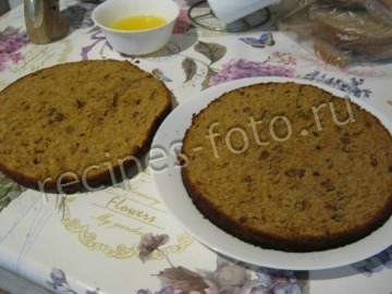 Морковный торт со сметаной