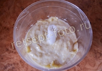 Мороженое из банана и шоколада