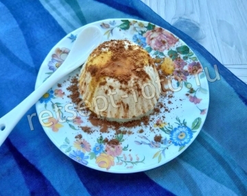 Мороженое на желтках и сливках