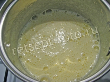 Муссовый торт с яблоками и карамельным муссом