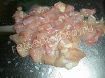 Низкокалорийные оладьи из кабачка и курицы