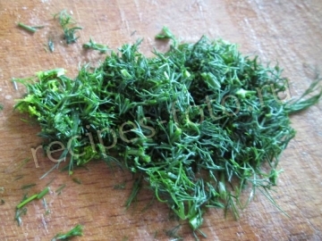 Окрошка на сыворотке с курицей