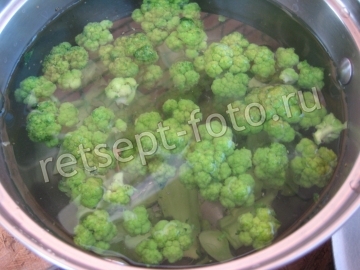 Оладьи из брокколи