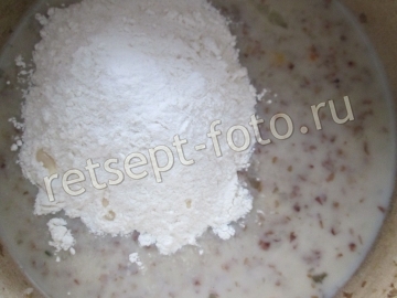Оладьи из гречки на кефире