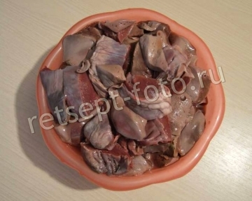 Оладьи из печени и сердца