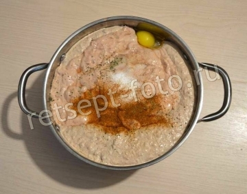Оладьи из печени и сердца