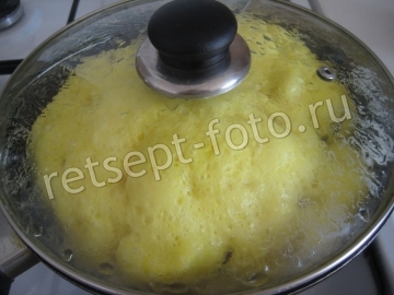Омлет с маслятами