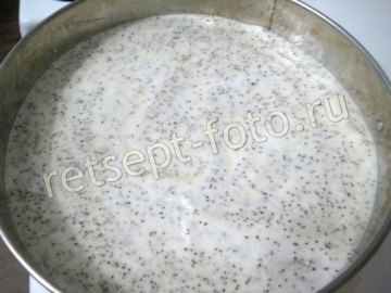 Орехово-маковый торт