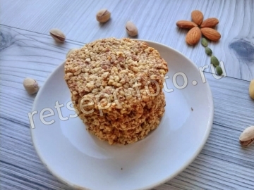 Ореховое печенье без масла и без муки
