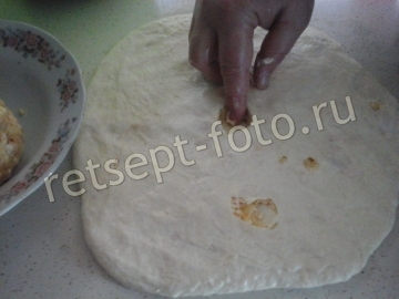 Осетинский пирог с брынзой и картошкой