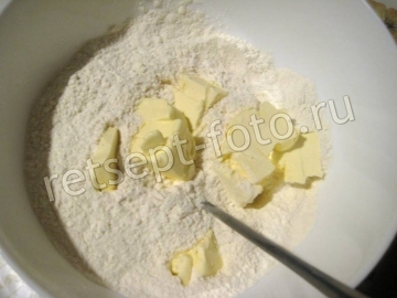 Открытый лимонный пирог из песочного теста