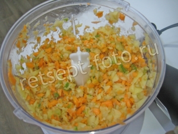 Овощная запеканка с курицей для детей 2 года