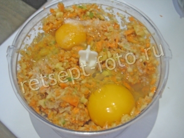 Овощная запеканка с курицей для детей 2 года