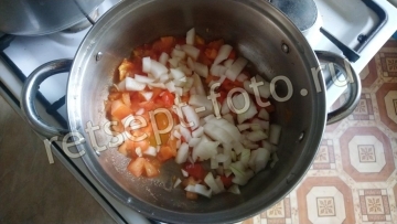 Овощное рагу с курицей для ребенка 1,5 года