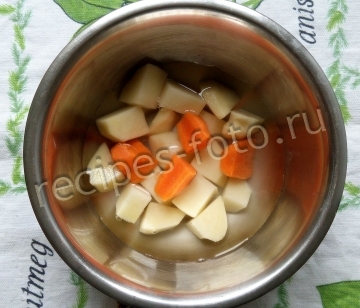 Овощное суфле для детей от 1 года
