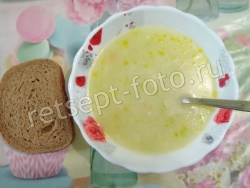 Овощной суп с цветной капустой и кабачком для детей до 1 года