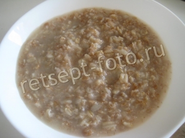 Овсянка с авокадо и сыром фета