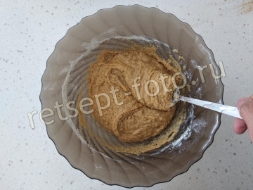 Овсяное печенье с орехами и изюмом