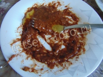 Овсяный блин с бананом и какао для детей от 3-х лет