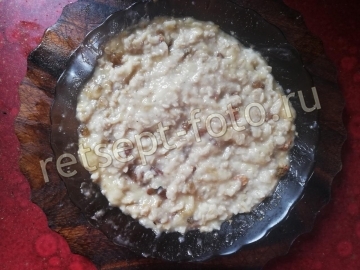 ПП печенье из овсянки и банана