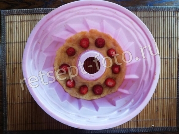 ПП пирог с клубникой