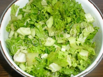 ПП салат с тунцом и гранолой