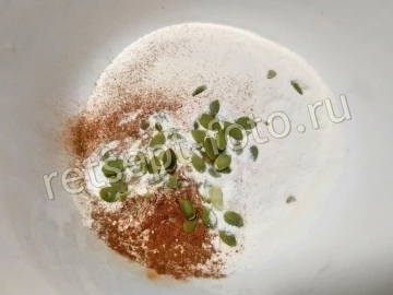 ПП тыквенные кексы с рисовой мукой