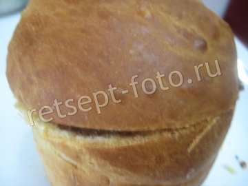 Панеттоне с шоколадной начинкой