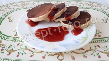Панкейки на кефире на сухой сковороде