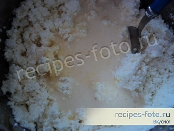 Пасха творожная с цукатами (сырая)