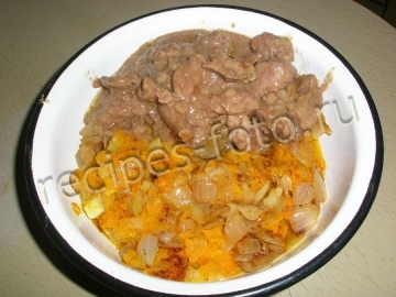Паштет из куриной печени в мультиварке