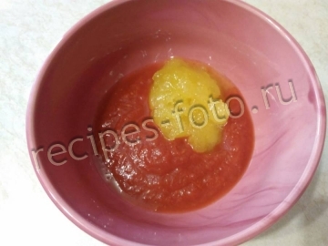 Паста с курицей и помидорами