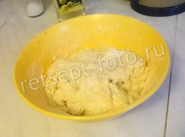 Печеные пирожки с курицей без дрожжей