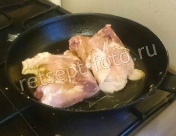 Печеные пирожки с курицей без дрожжей