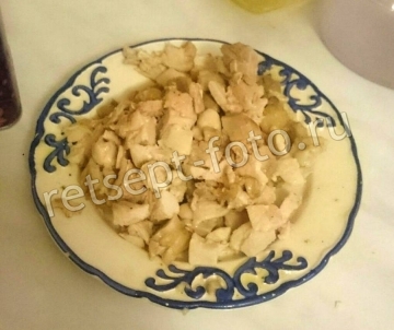 Печеные пирожки с курицей без дрожжей